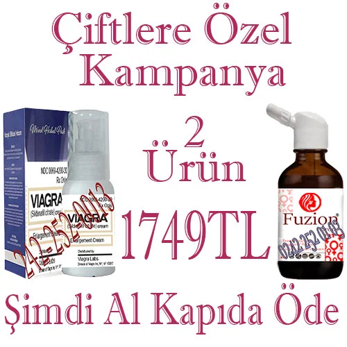 Viagra Krem + Füzyon Damla